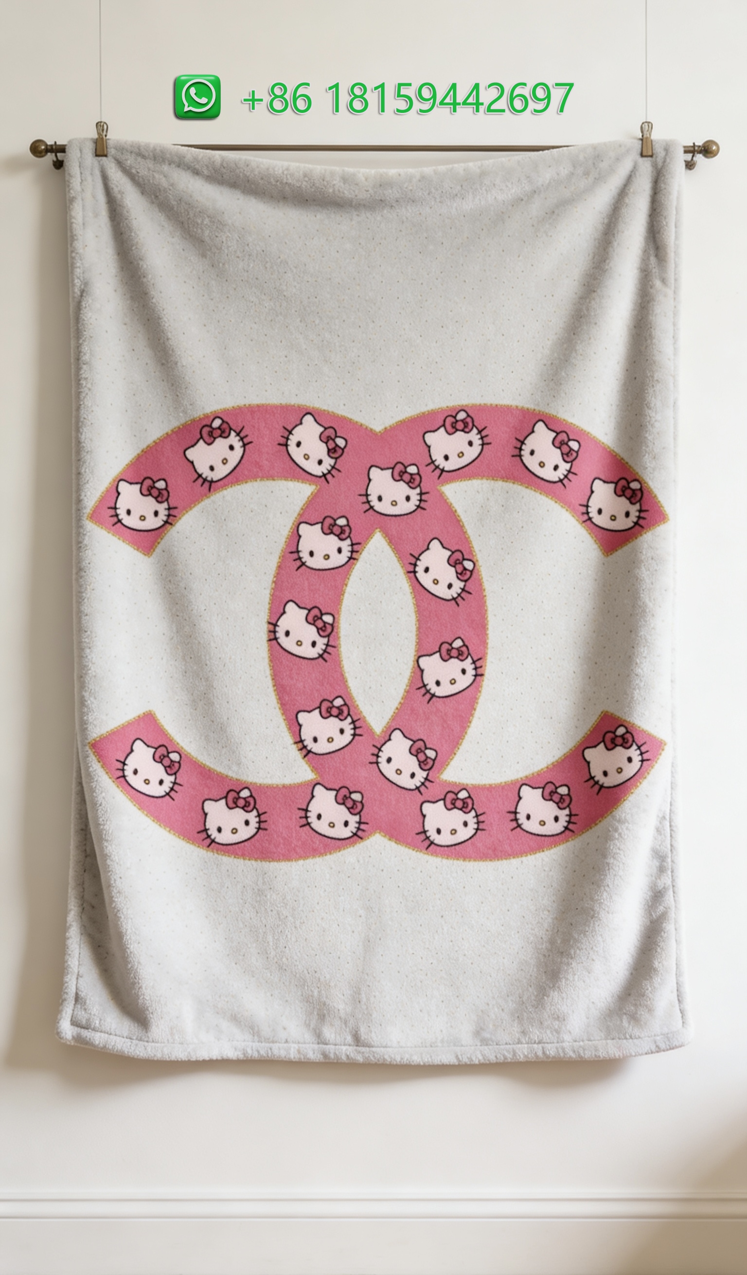 Chanel Throw Blankets